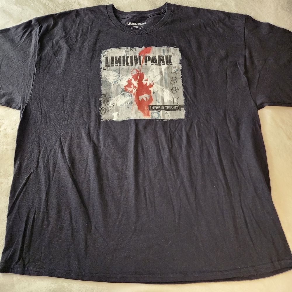 Linkin Park Hybrid Theory Black Tshirt With Graphics Size 3XL New Without Tags